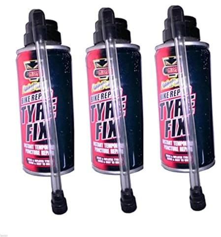 Mean Machine 3 x 200ml Instant Bicycle Bike Puncture Repair Tyre Fix Sealant