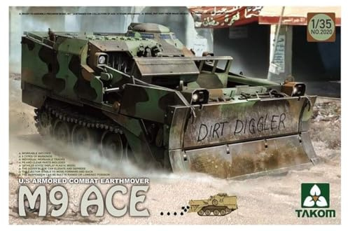 TAKOM Tak 2020 – Model Kit U.S. Armoured Combat Earthover M9 Ace