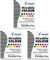 3 Boxes: Pilot Parallel Pen Ink Refills for Calligraphy Pens, Assorted Colors, 12 Cartridges per Pack (77312)
