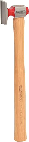KS Tools 140.2319 Karosserie-Standard-Hammer, stark gewölbt, 30x45mm