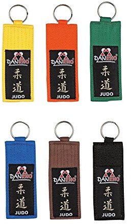DanRho Judo Schlüsselanhänger Kyu-Grade / Dan grün