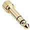 Shure Hpaqa1 Adattatore Dorato Filettato Da 6.3 mm, 1/4 Pollici Per Le Cuffie Shure