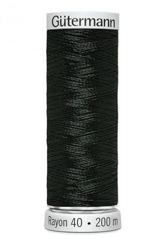 Gutermann No 40 Sulky Rayon Embroidery Thread 1103-200 Metres - Each
