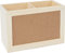 VBS Schreibtischorganizer 16x11x8cm mit 2 Fächer Stiftehalter Organizer Schreibtisch Storage Aufbewahrungsbox Holzbox Büro DIY Büroordnung basteln