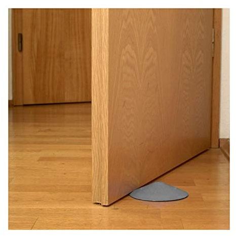 Türstopper / Puffer, silber Ø 12cm, Metafranc Design & Technik Kunststoff / Hartgummi