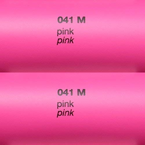 Unbekannt 5,39€/m² Rapid Teck® Matt Folie - 041 Pink - Klebefolie - 5m x 63cm - Folie Matt Plotterfolie - Klebefolie selbstklebend - auch als Moebelfolie - Dekofolientage