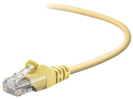 Belkin Cat5e RJ45-Netzwerkkabel Snagless mit angespritzter Zugentlastung (10m) gelb