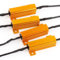 Sourcingmap LED-Leuchtmittel, Lastwiderstand, Signal, Fixierung, 6 Ohm, 50 W, Fehler, Blinker, 4 Stück
