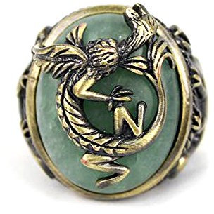 thecostumebase Qualität Jack Sparrow Drachenring Piraten Die Karibik (US 10)