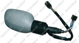 Prasco-FD0067313-SPIEGEL RECHTS-ELEKTRISCH-HEIZBAR-GRUNDIERT-KONVEX