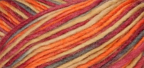 ONline Linie 231 Filzwolle Color 136 - orange/beige/rot