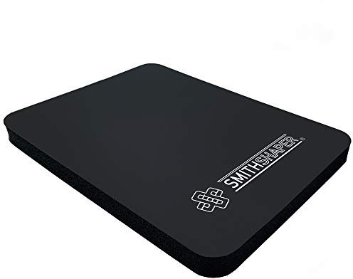 SmithShaper® Super-Pad, dicke Übungs-Kniematte (25,4 mm), polstert Knie und Ellbogen während Bauchmuskel-Rollouts (Bauch-Rolls), Knie-Pushups und Planken-Workouts/Yoga | strapazierfähiges, weiches