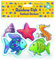 Rainbow Fish Bathtub Stickers