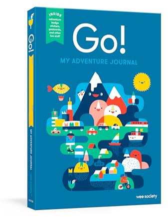 Go! (Blue) : A Kids' Interactive Travel Diary and Journal