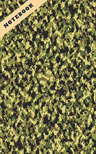 Multicam Military Notebook: 120 Lined Pages - 5 x 8 (Diary, Composition Book, Writing Tablet, Log Book)