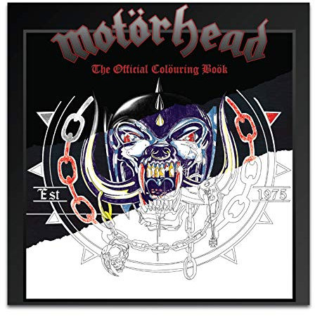 Motorhead The Official Colouring Book