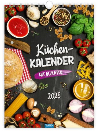Trötsch Classickalender Küchenkalender 2025: Wandkalender