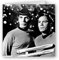 Rambling Mansions Foto-Grußkarte (RM0896) – Geburtstag – Star Trek – Spock und Kirk – Nimoy und Shatner