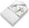 SETEX Wasserdichter Molton Matratzenschutz, 3-lagig, 90 x 190 cm, 100 % Baumwolle, Generation, Weiß, 14U2090190001002