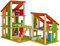 Plan Toys- Chalet Dollhouse with Furniture, Colore Legno, 7602