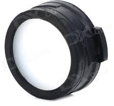 Nitecore NFD60 - Linterna Frontal, Color Blanco