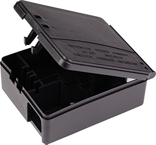 COMPO Mäuse-Köderbox Cumarax, Zur Ausbringung von Mäuse-Ködern, Kunststoff, Schwarz