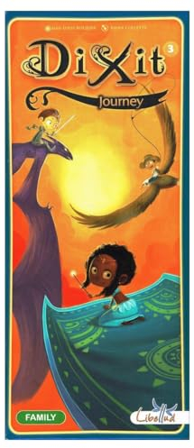 Libellud , Dixit Expansion 3: Journey , Board Game , Ages 8+ , 3 to 8 Players , 30 Minutes Playing Time