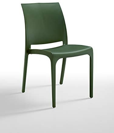 BICA 300.5 Volga Sedie, Pine Green, 46x54x80 cm