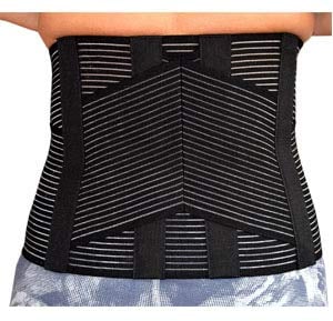 BODYPERFECT Aktive Rückenstützbandage (Lendenbandage) Rückenbandage entlastet Rücken - Innovative Rückenbandage Lendenwirbel SMALL