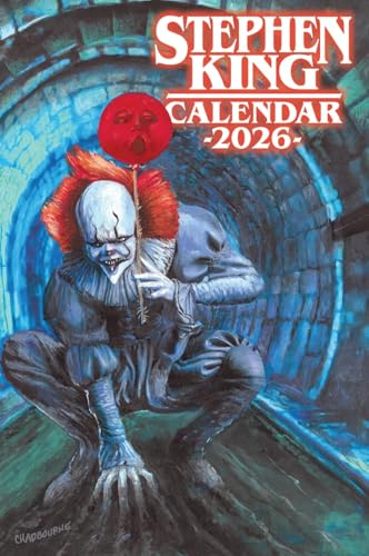 2026 Stephen King Calendar Meet Pennywise: Meeting Stephen King