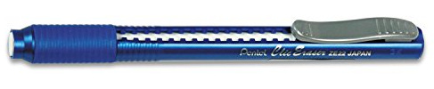 Radiergummi-Stift, nachfüllbar, blau, 1 Stück