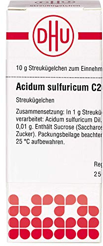 DHU Acidum sulfuricum C200 Streukügelchen, 10 g Globuli