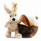 Steiff 080234 - Hase Mr.Cupcake 22 im Cupcake Plüsch, beige