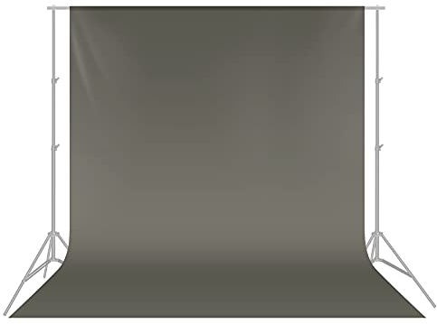 Neewer® 3 x 3.6M/ 10 x 12ft Photo Studio 100% Pure Muslin Collapsible Backdrop Background for Photography,Video and Televison (Background ONLY) - Grey