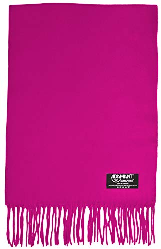 Schal Herren/Damen=Unisex 100% Climaxsoft (weich wie Kaschmir) STANDARD-MAß 30x180cm - MADE IN GERMANY (Pink)