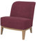 Soferia Sesselschoner Kompatibel Mit Stockholm Sessel Sesselbezug Sesselüberzug Sesselhusse Cover Wasserabweisend Fleckschutz Softi Rot Bordeaux