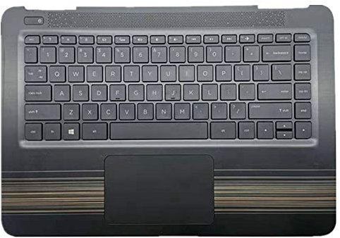 Replacement La coque Coquille autour du clavier C Coquille & Clavier d'ordinateur portable & Pavé Tactile Pour For HP Pavilion 14-AL 000 100 028TX 027 128 125 Noir 856187-001 856190-002 856188-001