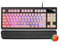 Mars Gaming MKAX, Teclado Compacto TKL H-Mech, Iluminación RGB 9 Efectos, Reposamuñecas Gel, Idioma Portugués, Rosa