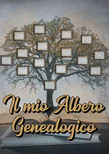 Il mio Albero Genealogico: Albero genealogico da compilare 8 Generazioni | Cerco i miei antenati e organizzo la mia ricerca genealogica | Regalo unico ... del nonno, un matrimonio, compleanno, Natale