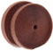 IHKFILAN Klettband 20 mm breit zum Nähen klettband beidseitig (Haken、Schlaufe) Nylon Gewebe-Klebeband mit Non-Kleber für DIY 4.57 M Rolle Kaffee