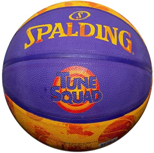 Spalding Space Jam Tune Squad Ball 84595Z, Womens,Childrens,Mens basketballs, Purple, 7 EU, 84595z_7