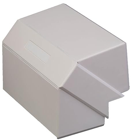 RS PRO Kabelkanal Abdeckung, Typ Außenecke, PVC, 90 x 60mm