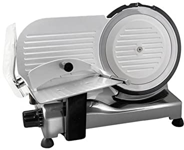 La zappa Cortadora eléctrica profesional para carnes embutidos y quesos de aluminio SERIE TA Reber (TA20 - Ø 200 mm - W 140)