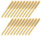 3/16'' Chainsaw Sharpener- 20Pcs High Hardness Diamond Chain Saw Sharpener Tool Bit Burr Grinding Stone File Kit for Chain Saw Jewelry Stone Wood Polishing - Golden