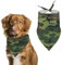 Hundehalstuch, Camouflage, Größe L: 70 x 30 cm