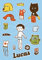 Lucas: Magnetic Dress-Up Doll: Magnet - Anziehpuppe