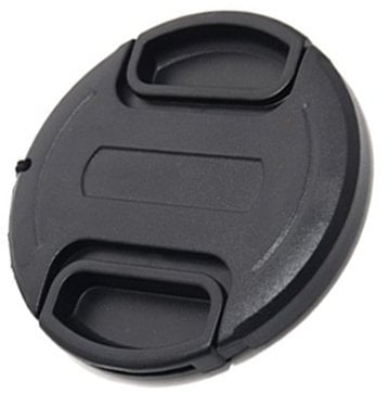 Maxsimafoto® - 58mm snap on - clip on Lens Cap with string for NIKON, CANON, PENTAX, OLYMPUS, FUJIFILM, Lenses and cameras..
