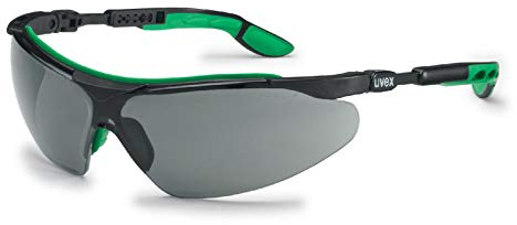 Uvex 9160041 Schweißerbrille, i-vo, schwarz/grün