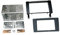 V 391190-24 Radioblende SLK (R171) 2005 Doppel DIN rubber-touch schwarz