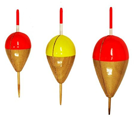 10 x Dennett Angelposen, für Raubfische, Pike-Form Braun braun 20 g